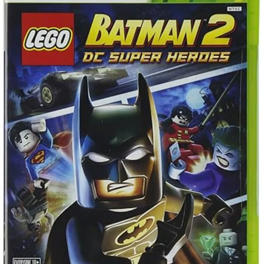 LEGO Batman 2: DC Super Heroes for Xbox 360 - Green Case EUC